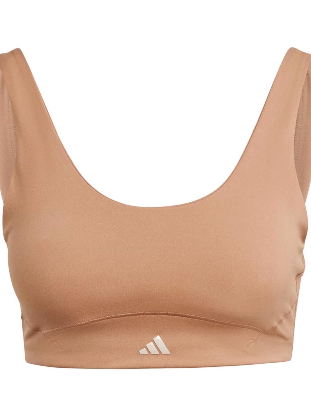 M D/DD- adidas Women’s Tan Scoop Sports Bra